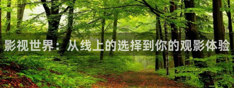 www宅男视频：影视世界：从线上的选择到你的观影体验
